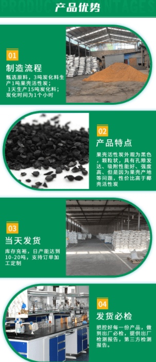<a href=http://www.tlxpmc.com/gkhxt/ target=_blank class=infotextkey>果殼活性炭</a>產(chǎn)品優(yōu)勢